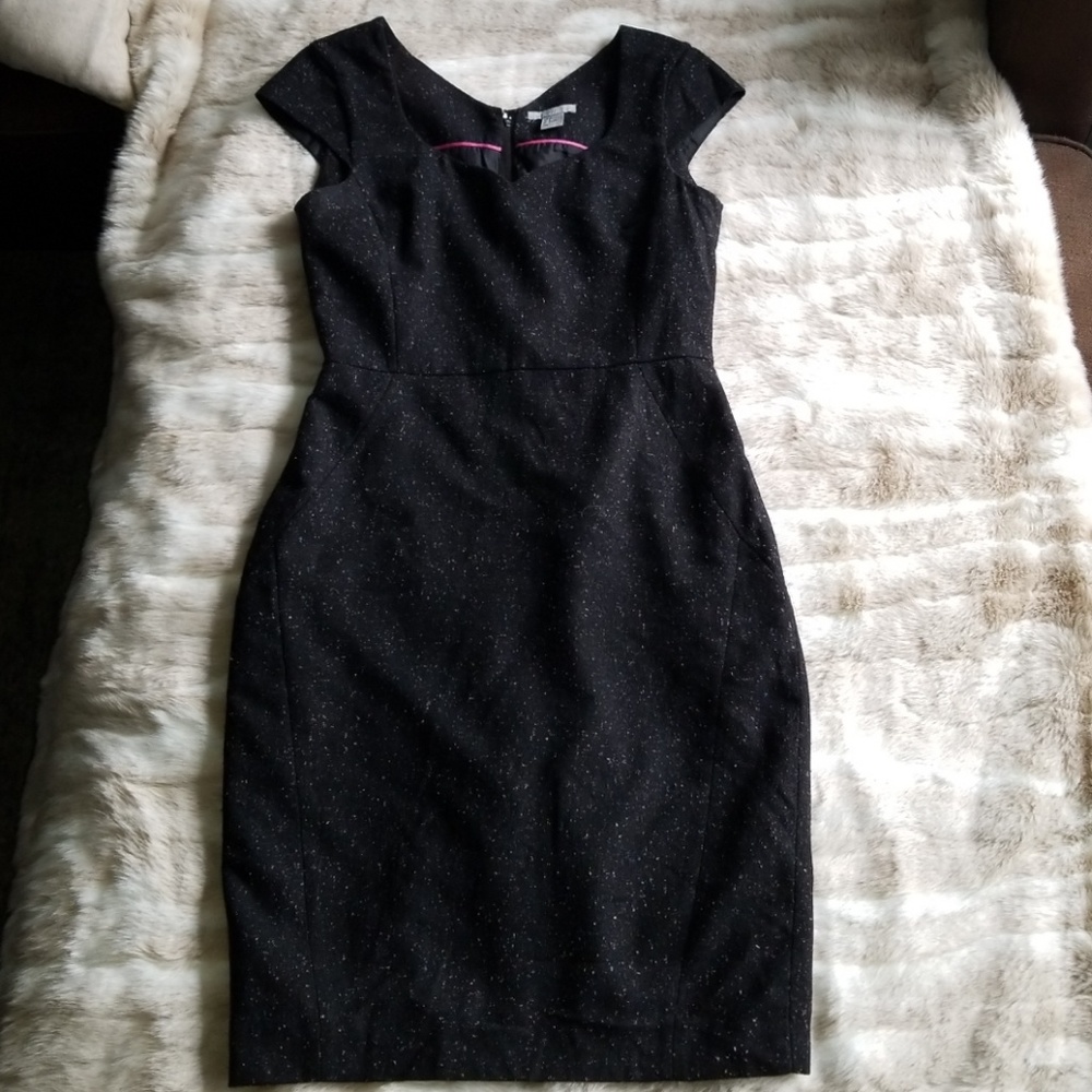 Wool Blend Cap Sleeve Dress from H&M